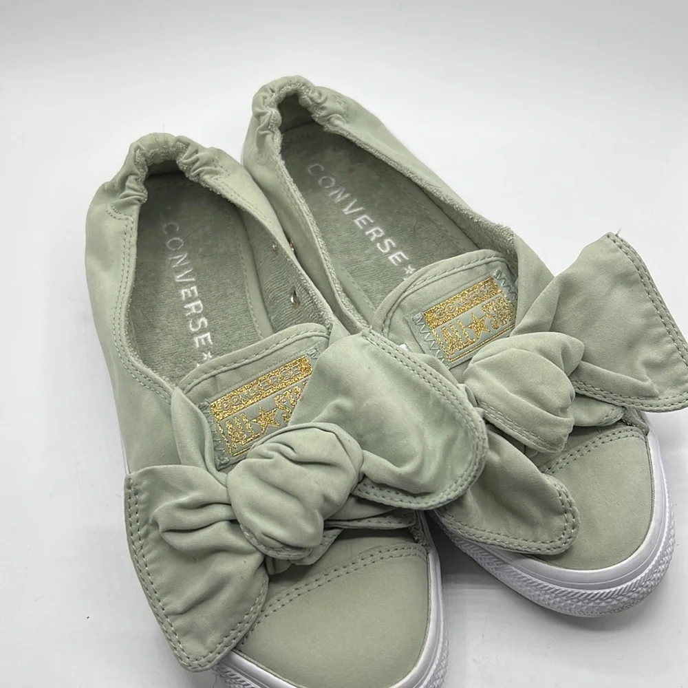 Converse Twill Bow Low Top - Picture 2 of 5